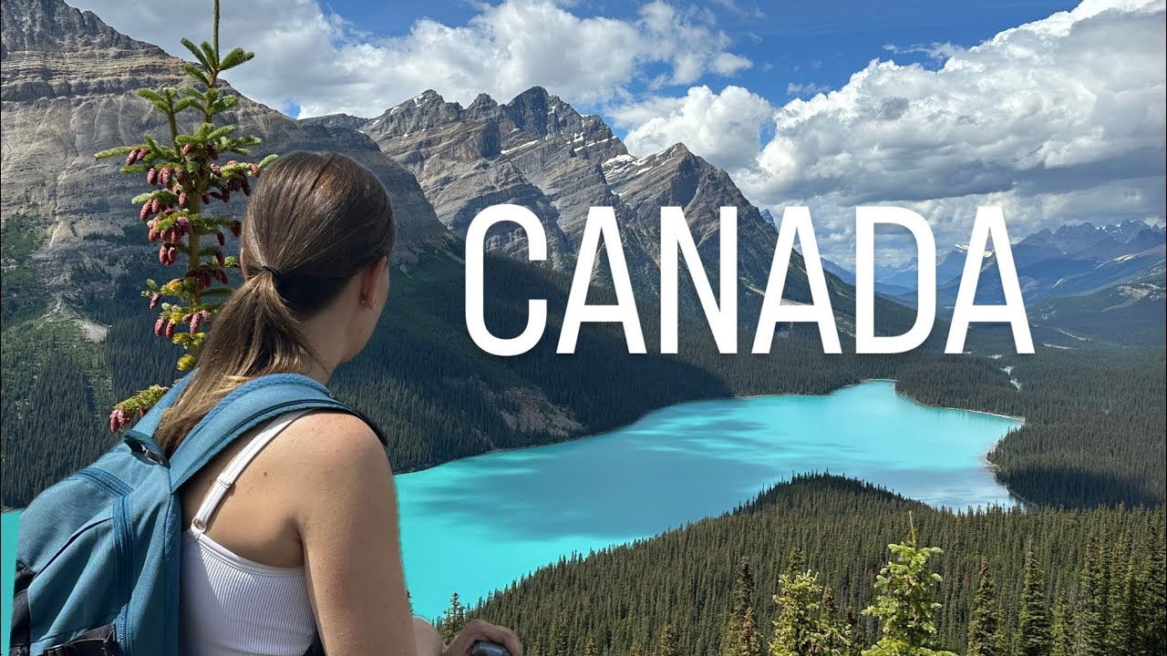 Canada - part 4, peyto lake, Banff , glaciers, lakes and waterfalls