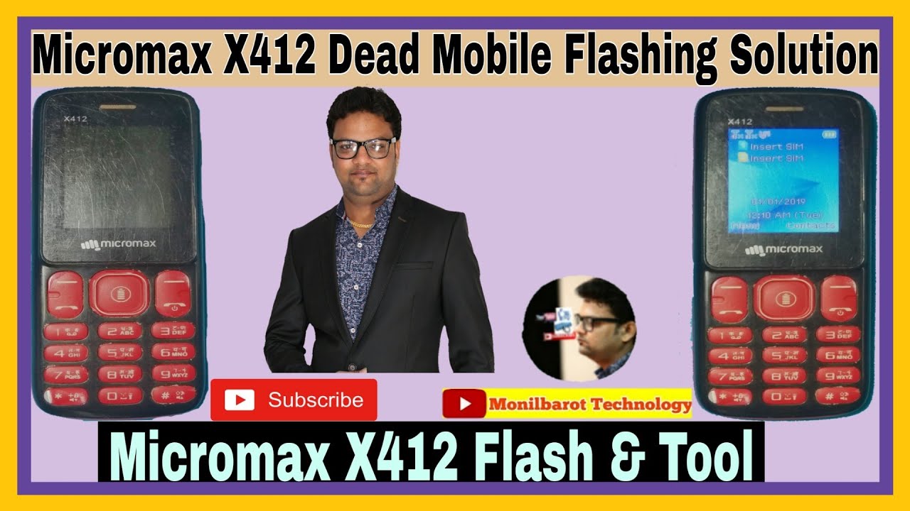 Micromax X412 Dead Mobile Flashing Solution ll Micromax X412 Flash ll Micromax X412 Flash & Tool