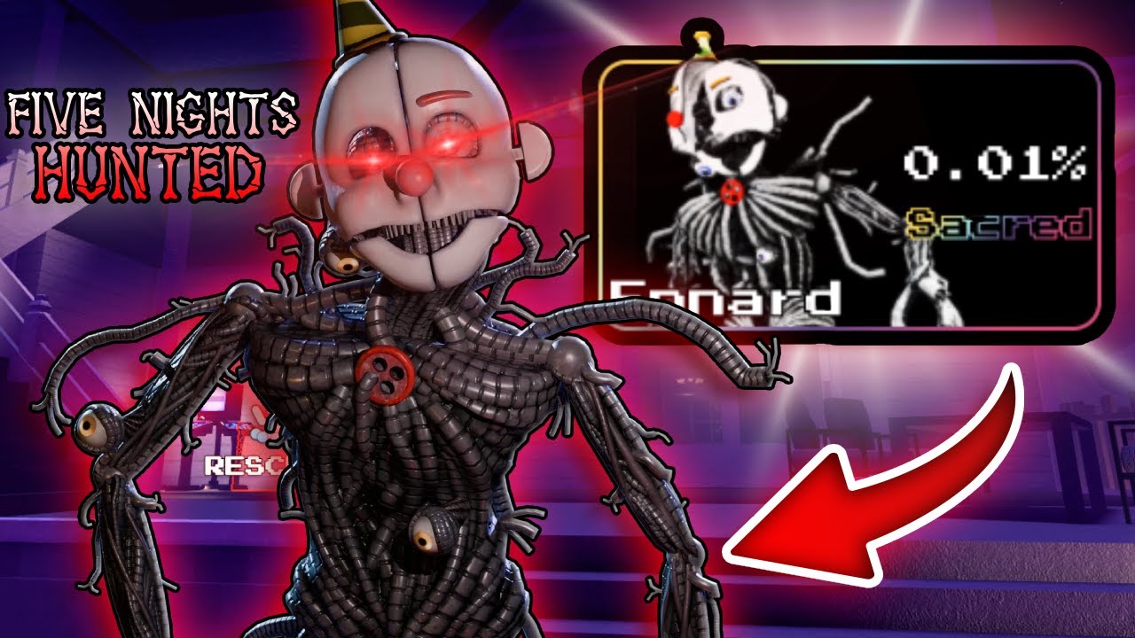 Играю за Эннарда. Лучший Священный в Five Nights Hunted, чтобы УНИЧТОЖИТЬ СЕРВЕРЫ!!! | Roblox FNAF