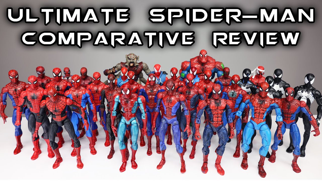 Ultimate Marvel Legends SPIDER-MAN Comparative Review
