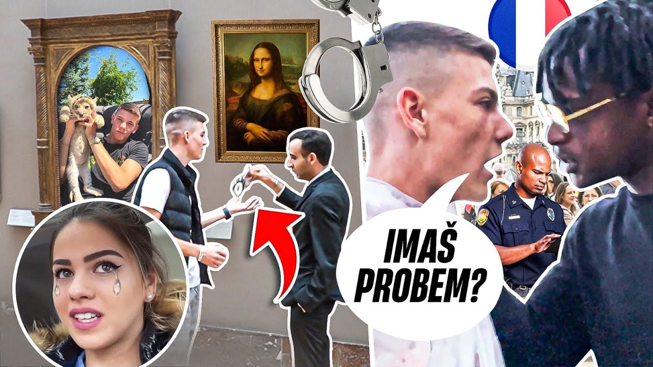 UHAPSILI ME U PARIZU ! *ANNA POCELA DA PLACE*