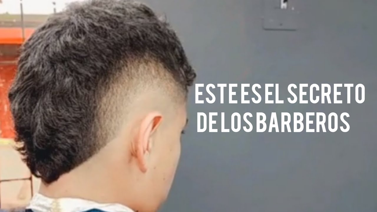 este es el secreto de los barberos para hacer un mohicano o corte de cabello para hombres perfectos