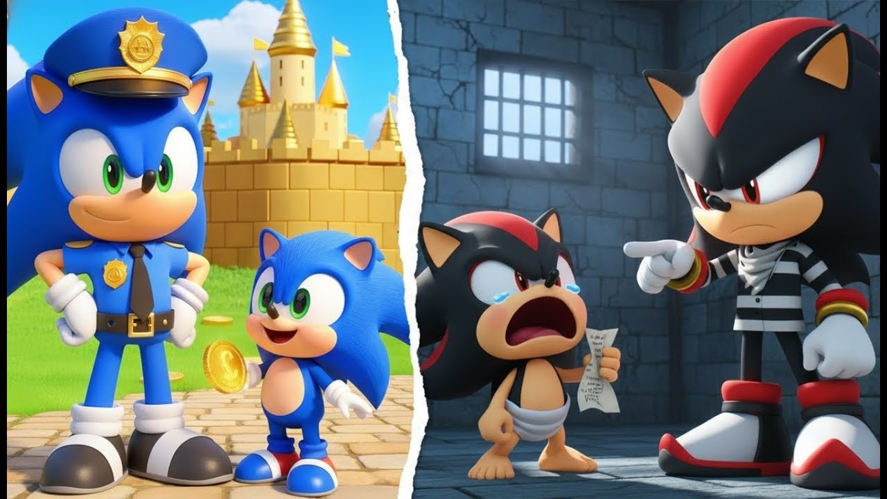 Rich Sonic Dad Vs Poor Shadow Dad - Love Is More Valuable Than Money - Sonic Animation