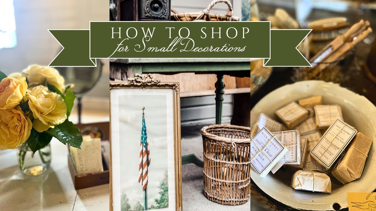 Collecting for Vignettes & Shelf Styling