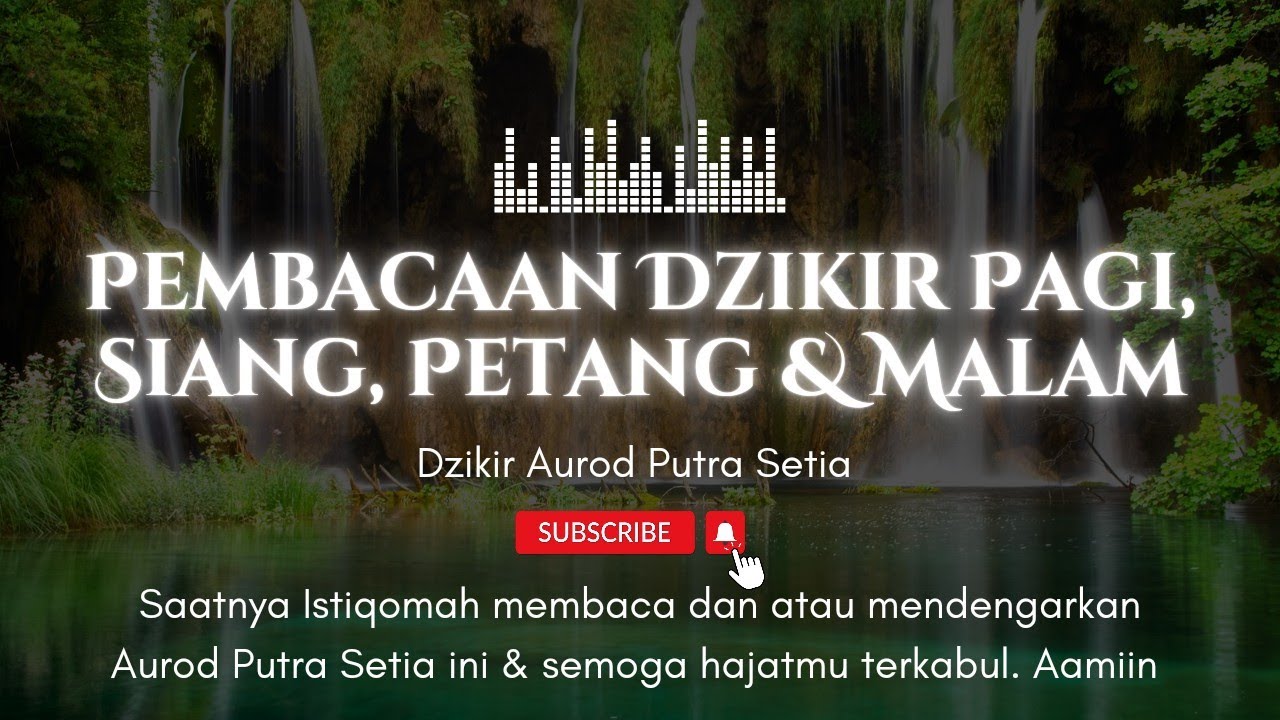 Dzikir Mustajab untuk ketaqwaan, rezeki, jodoh, uang dan semua hajat || dzikir Aurod Putra Setia 