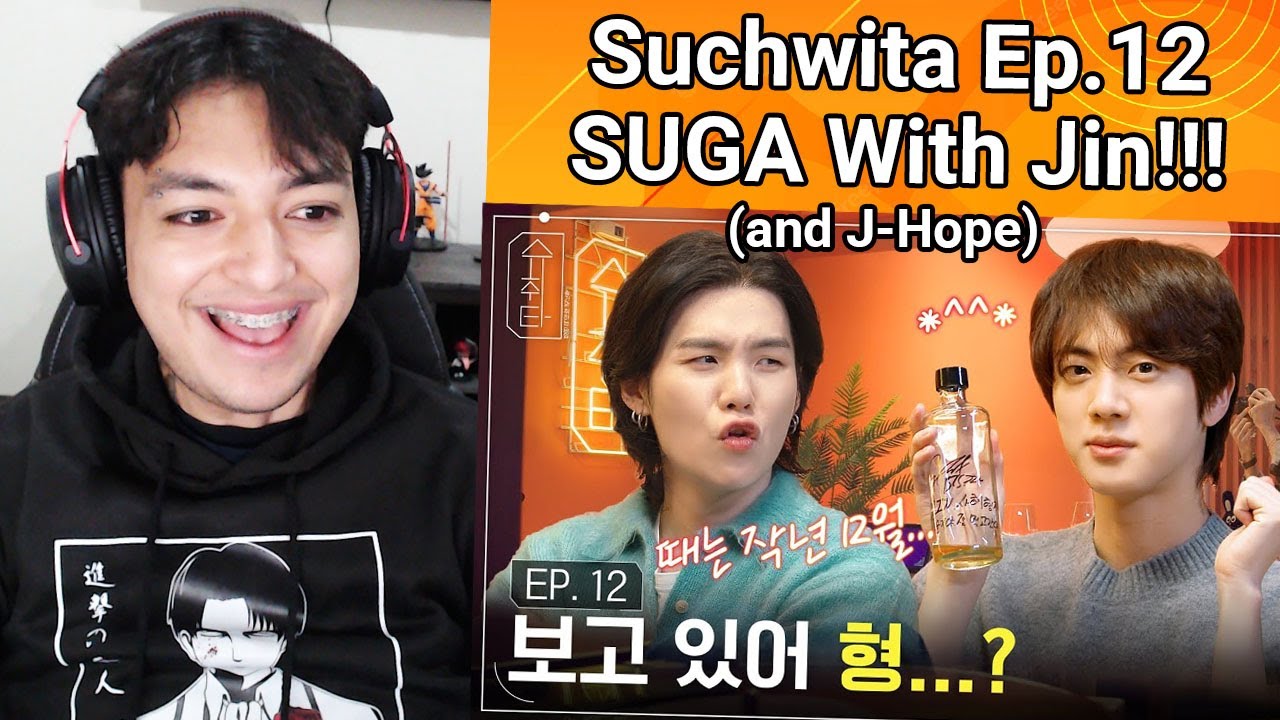 SUCHWITA Ep 12 - SUGA with JIN Reaction