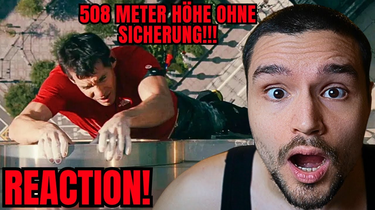 ER KLETTERT 508 METER OHNE SICHERUNG AUF EIN WOLKENKRATZER WTF 😱REACTION🔥