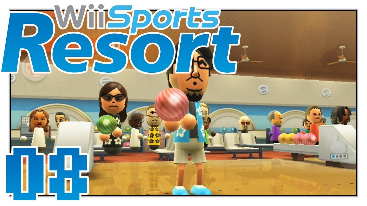 Wii Sports Resort - STRIKE! - Part 8 - Bowling