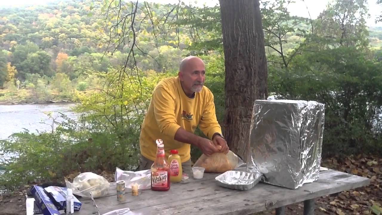 Gourmet Cooking in the Wild- Box Oven Chicken