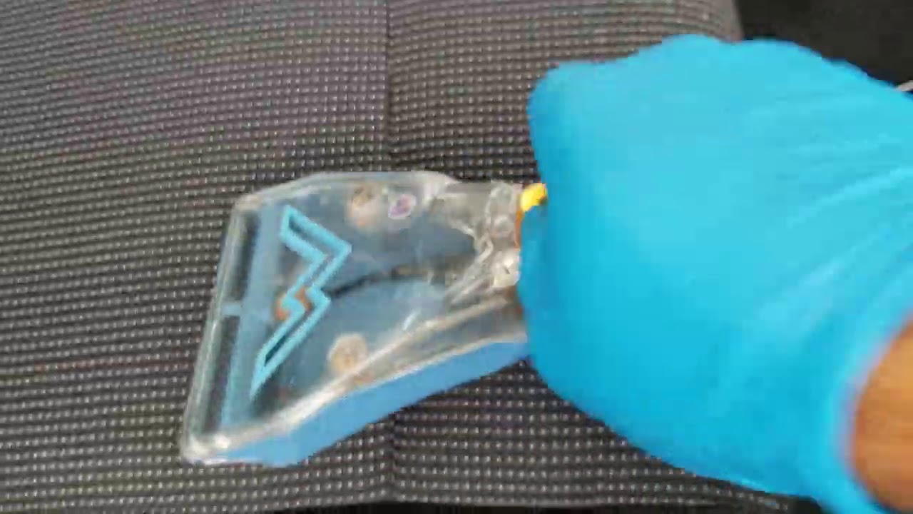 Auto Detailing Upholstery Cleaning - Step By Step