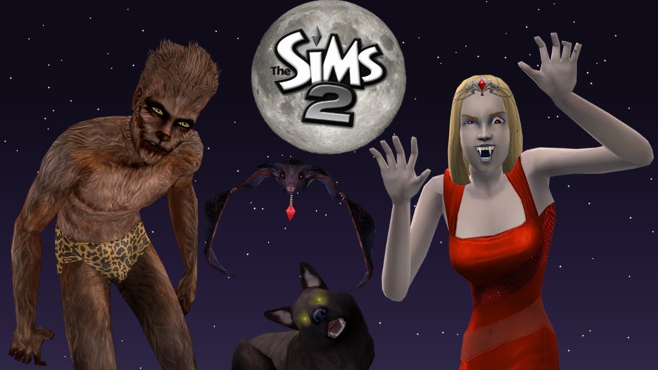 The Sims 2: Всё о вампирах и оборотнях!