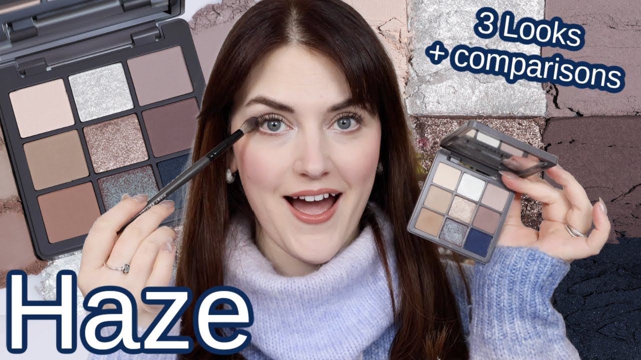 ✨ ANASTASIA BEVERLY HILLS HAZE EYESHADOW PALETTE ✨ 3 Looks and comparisons