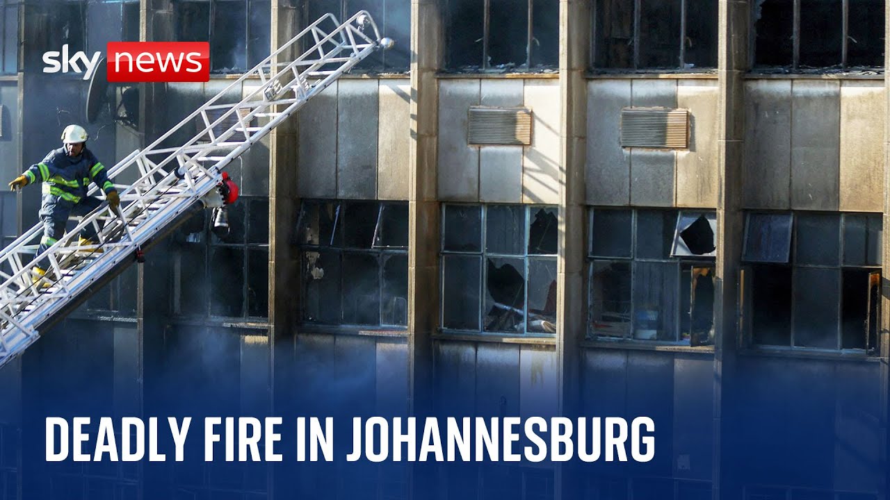 South Africa: More than 60 people killed in Johannesburg fire