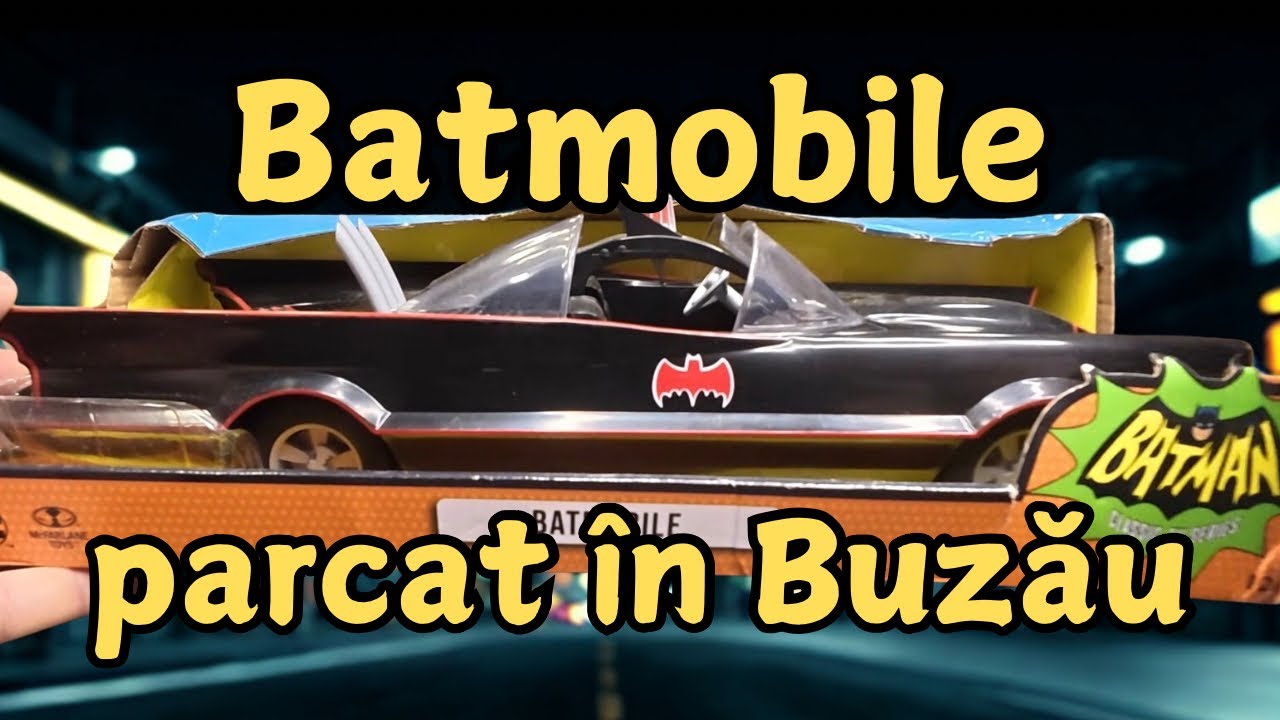 Batmobile parcat în târgul de vechituri din Buzău!!! 