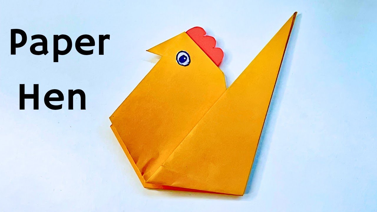 How To Make Origami Paper Hen| Easy Paper Hen | Origami Artistry