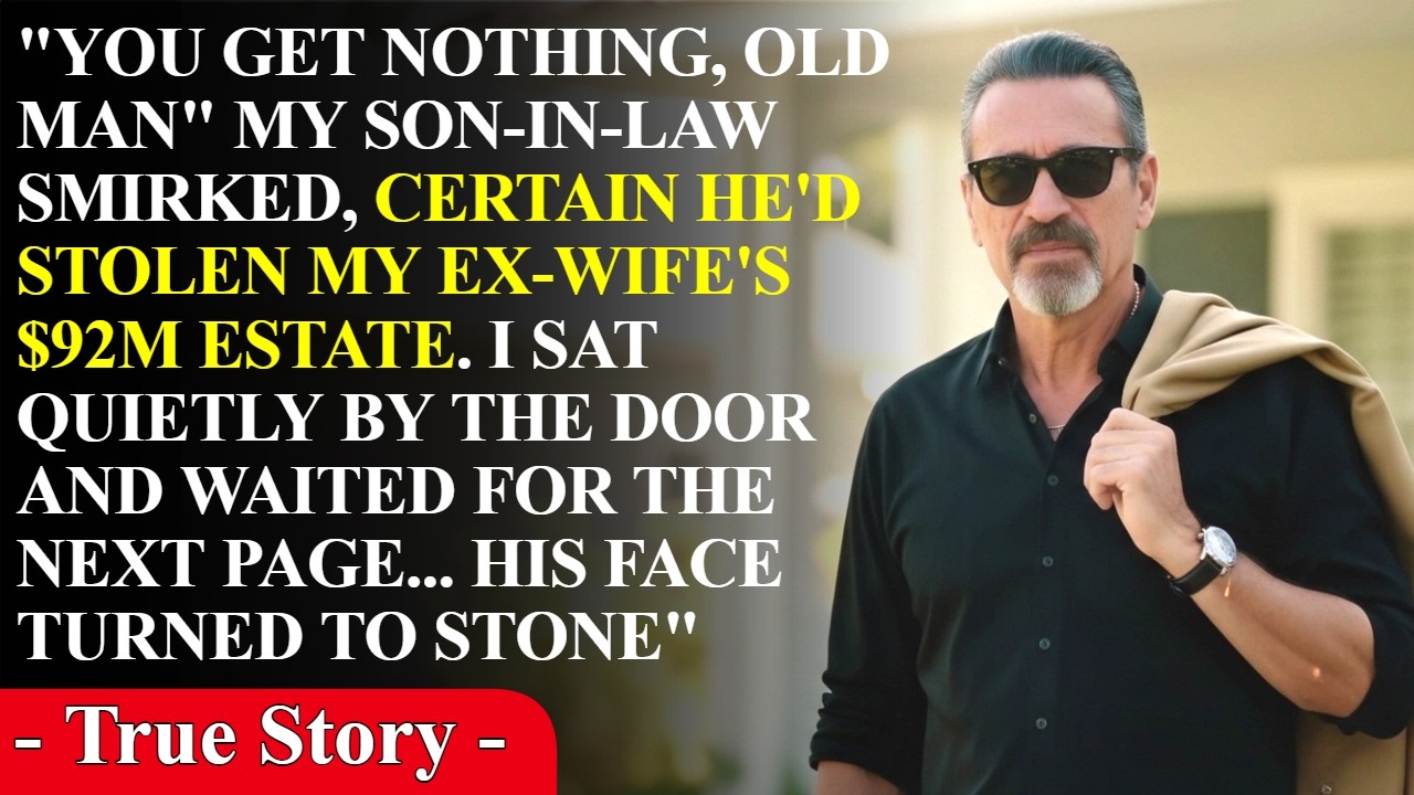 My Son-in-Law Stole My Company & Destroyed My Marriage — My Ex-Wife's $92M Will Gave Him Nothing;...