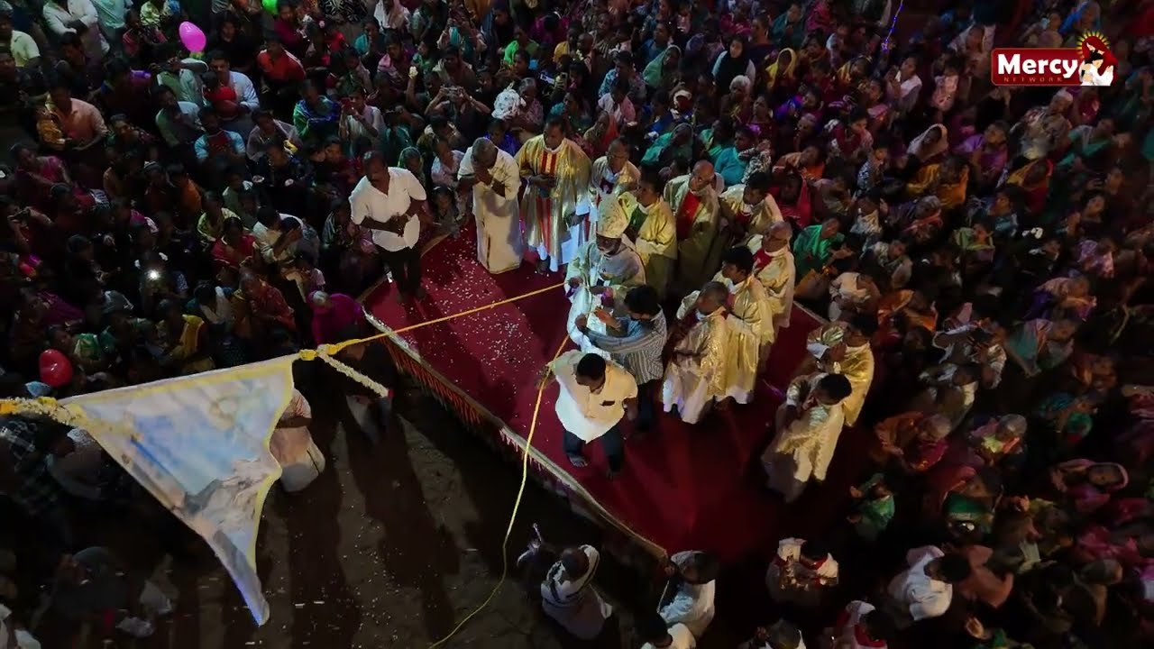 கொடியேற்றம் | பணிக்கன்குப்பம் புனித விண்ணேற்பு அன்னை ஆலயம் | Mercy TV | Annual Feast 2025