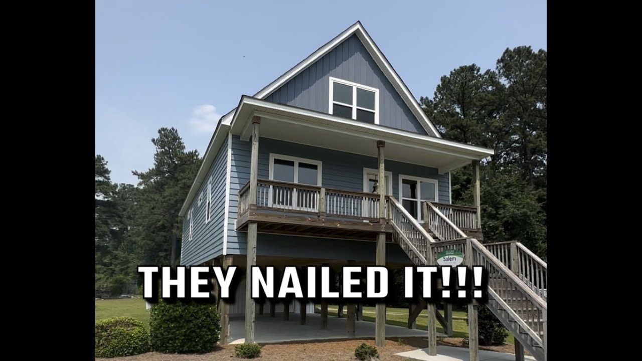 GORGEOUS 4 Bedroom Beach House! MASSIVE Modular Home.