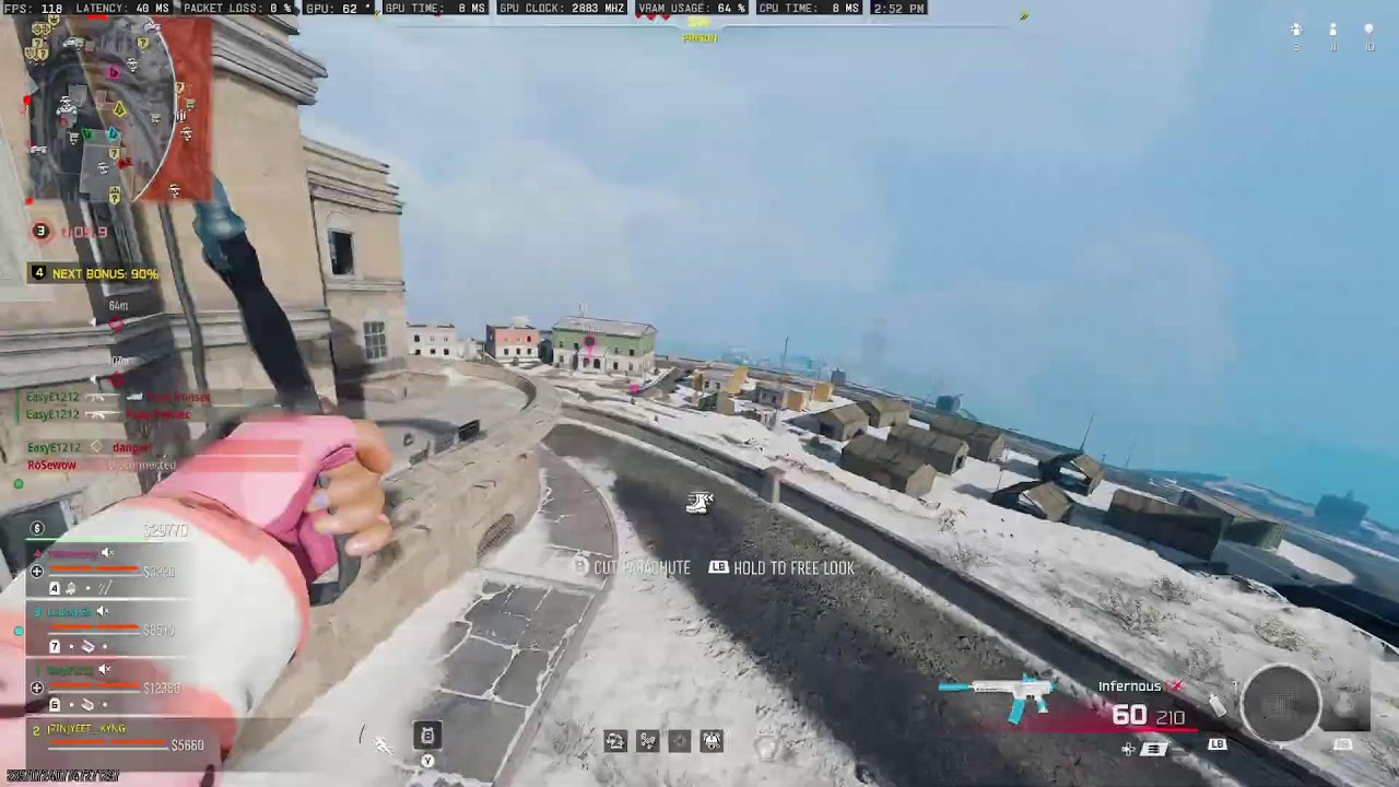 2 braincells in warzone