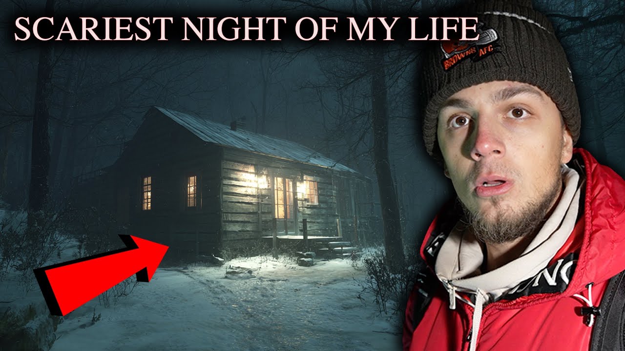 (TERRIFYING) THE MOST HAUNTED CABIN IN THE WOODS - PARANORMAL CAUGHT ON CAMERA