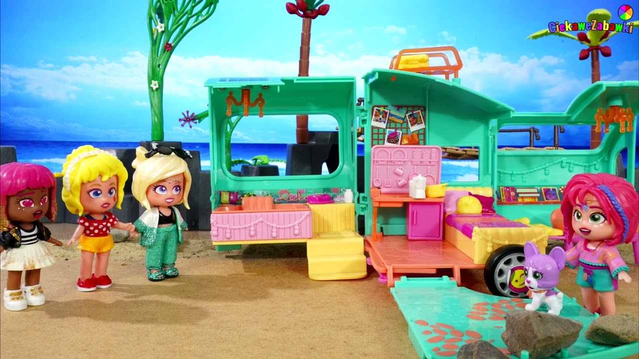 Kookyloss  Camper 🚗 luksusowy kamper z przyczepą  kempingową . 🚗Laleczki kooky loos 😊