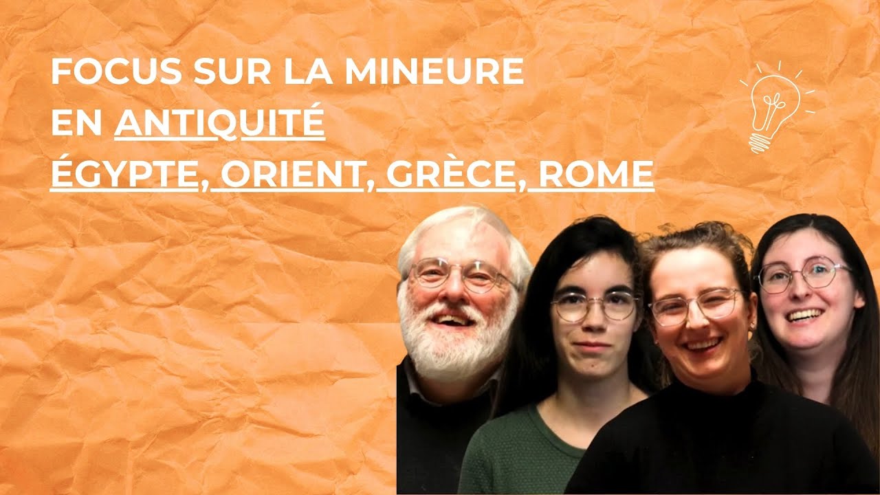 Mineure en antiquité : Égypte, Orient, Grèce, Rome