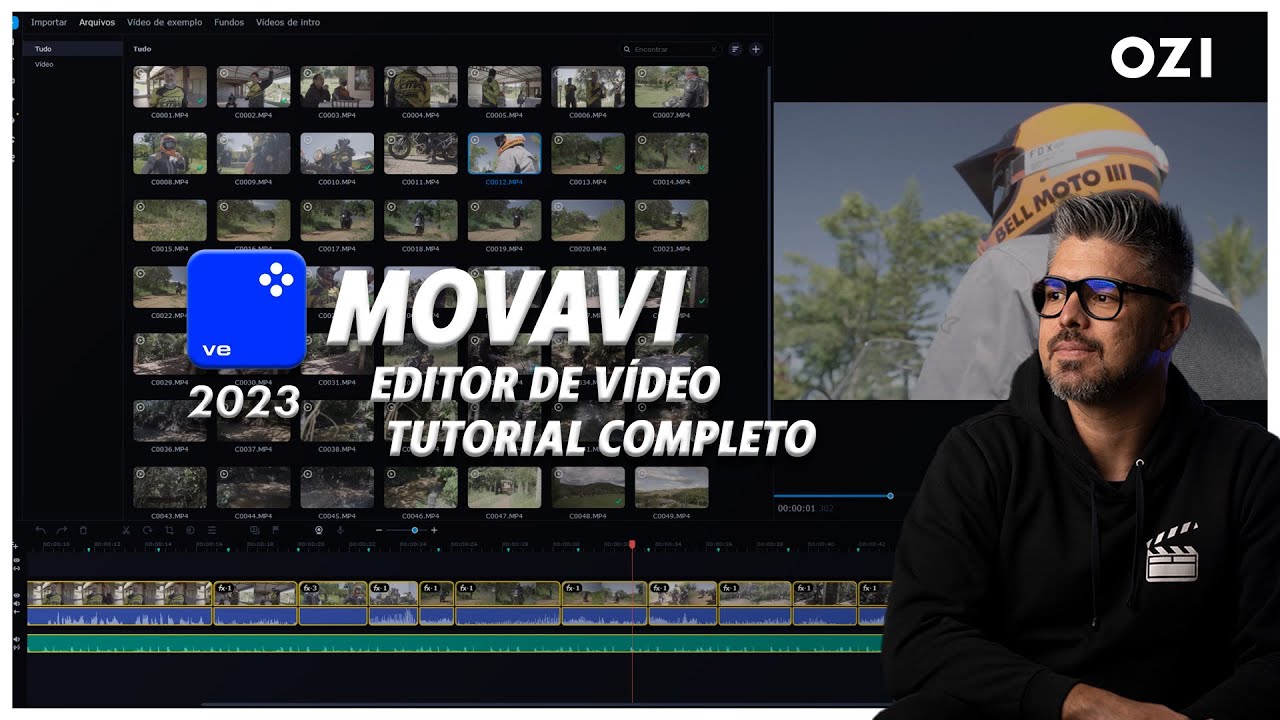 Aprenda a EDITAR VÍDEOS no MOVAVI 2023 | Tutorial Completo!