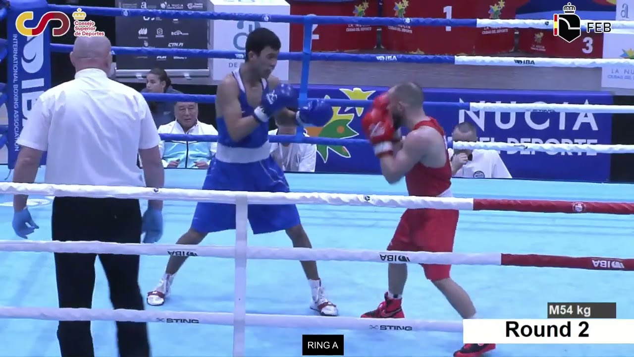 46. (M54KG) ISTVAN SZAKA (HUN) VS KENZHIBEK BAGLAN (KAZ)_ WON