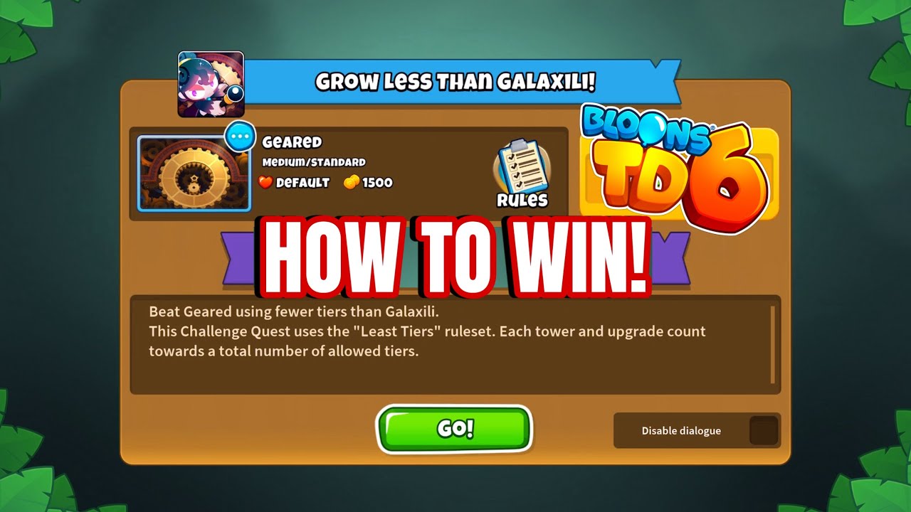BTD6 HOW TO WIN GROW LESS THAN GALAXILI! BLOONS TD 6 CHALLENGES! BTD6 TUTORIAL
