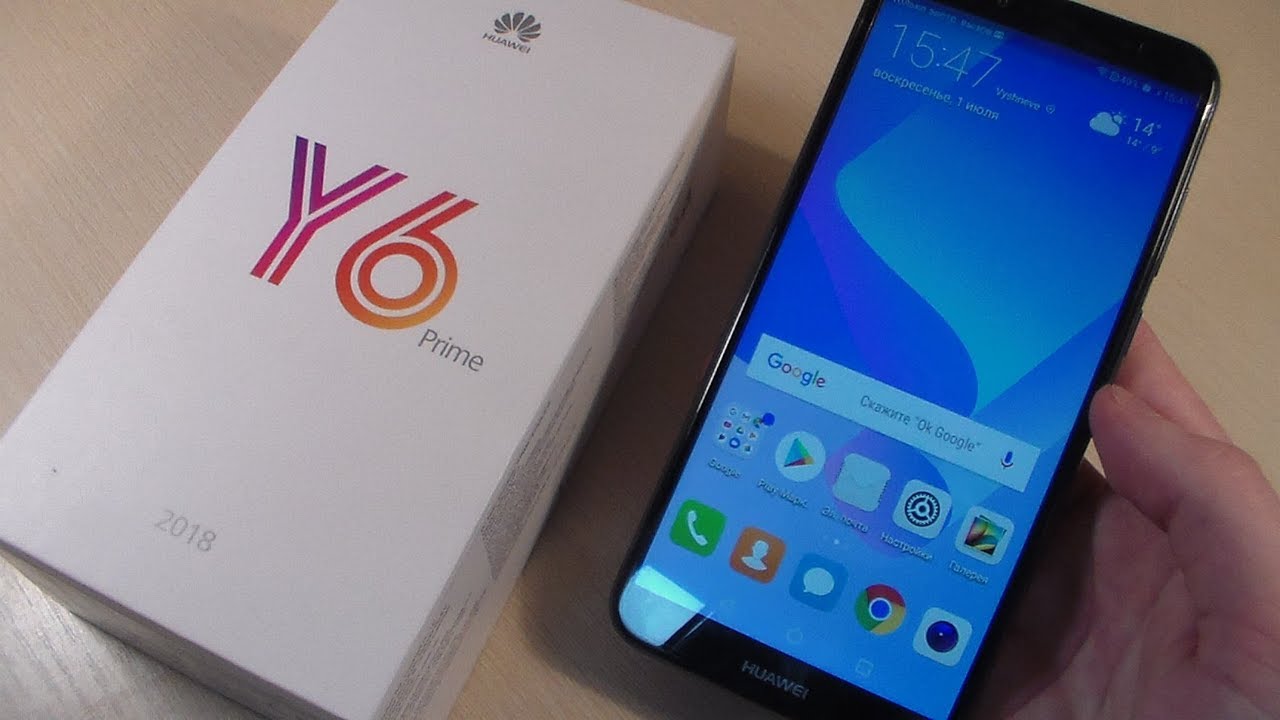 Обзор Huawei Y6 Prime 2018 (ATU-L31)