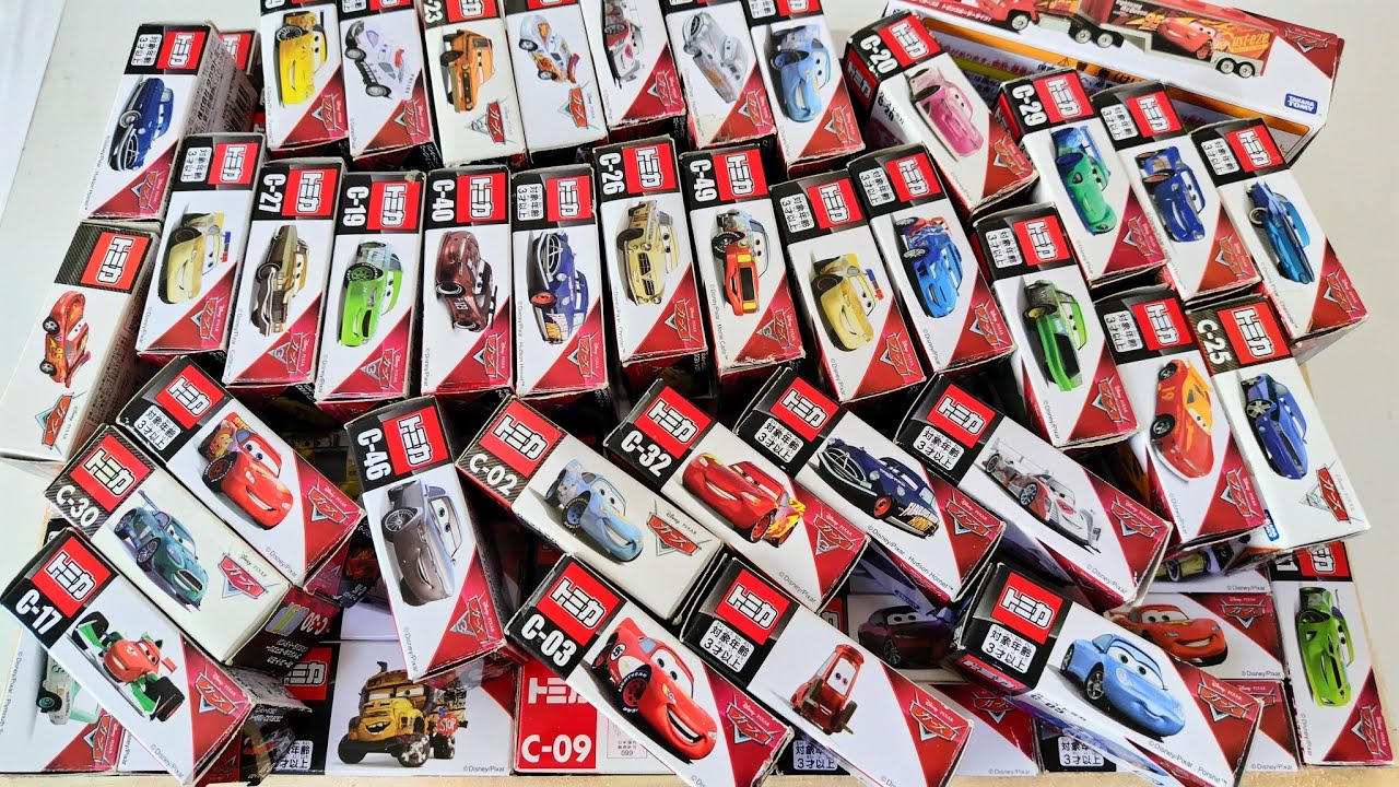 トミカカーズ『緊急車両&建設車両』＃102ミニカ一を箱に並べてみた☆ Tomica Construction & Emergency Vehicles opening