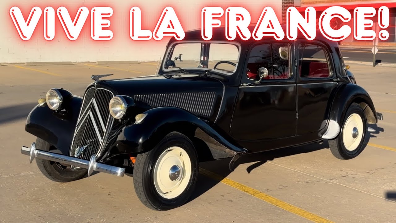 Да здравствует Франция! Посмотрите этот видеообзор Citroen Traction Avant BL 1953 года!