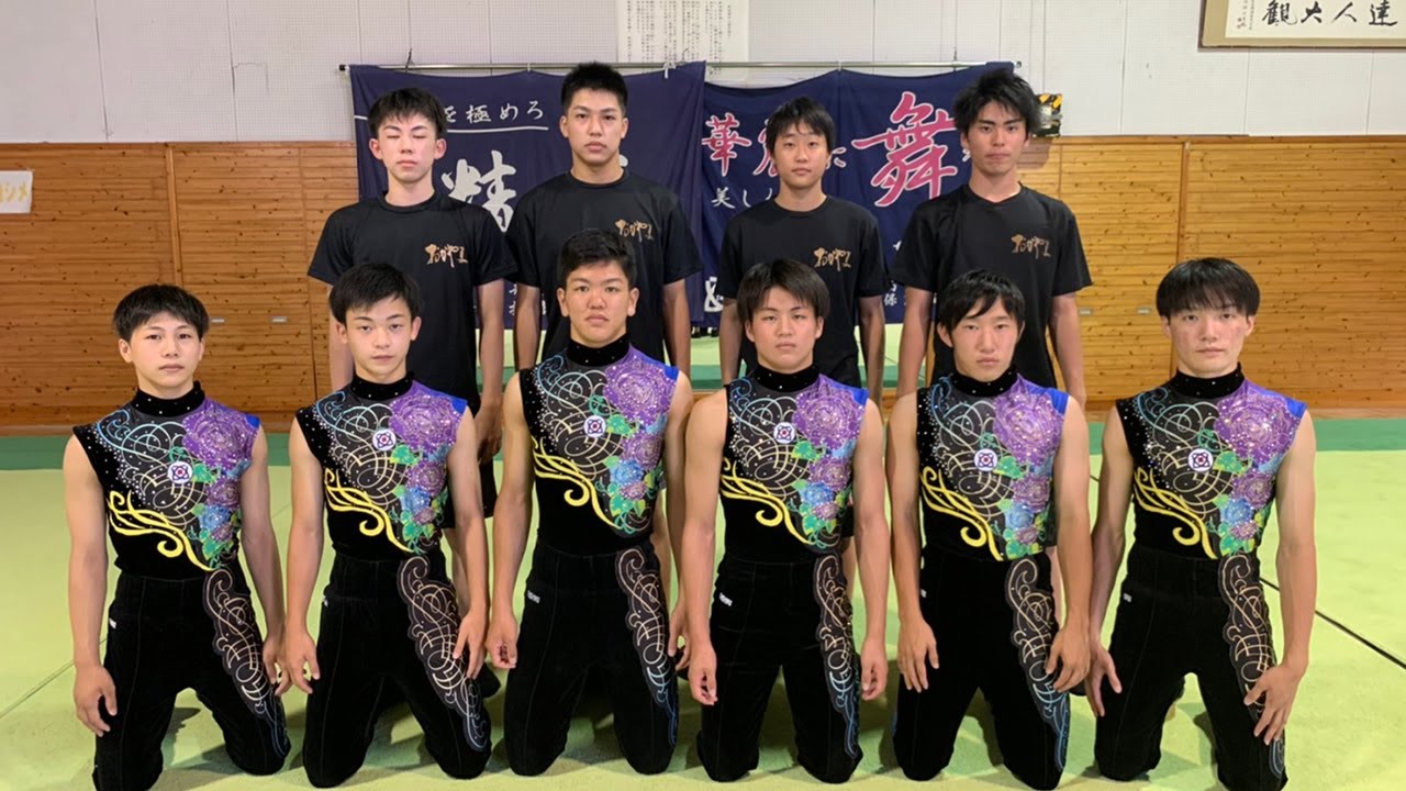 【井原高校】男子新体操全国オンライン選手権2021 競技映像【CSテレ朝チャンネル2】
