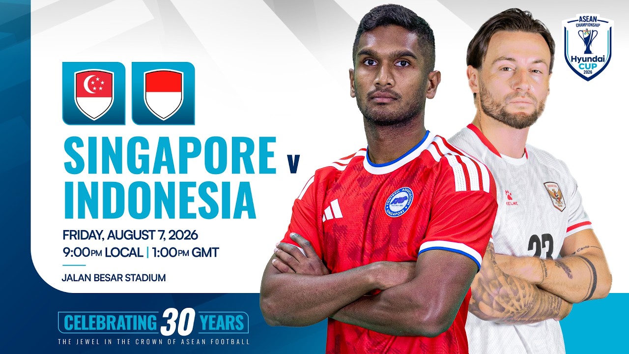 LIVE | Singapore (SIN) vs Indonesia (IDN) | ASEAN Hyundai Cup&trade; 2026 Group Stage