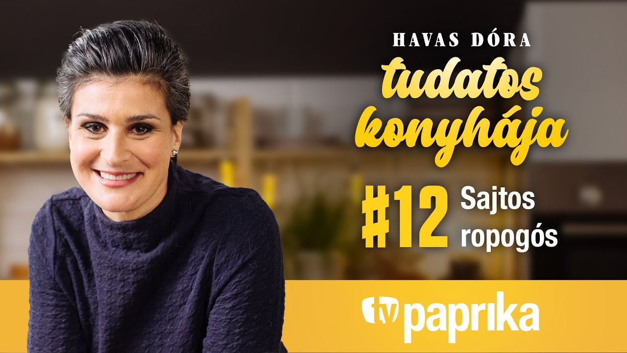 Havas Dóra tudatos konyhája #12 - Sajtos ropogós