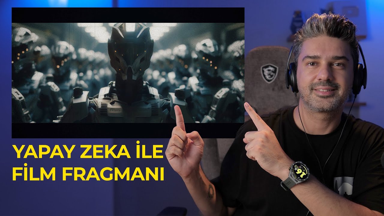 YAPAY ZEKA ile FİLM FRAGMANI YAPTIM! ChatGPT | Midjourney | Runway | Epidemic Sound | CapCut