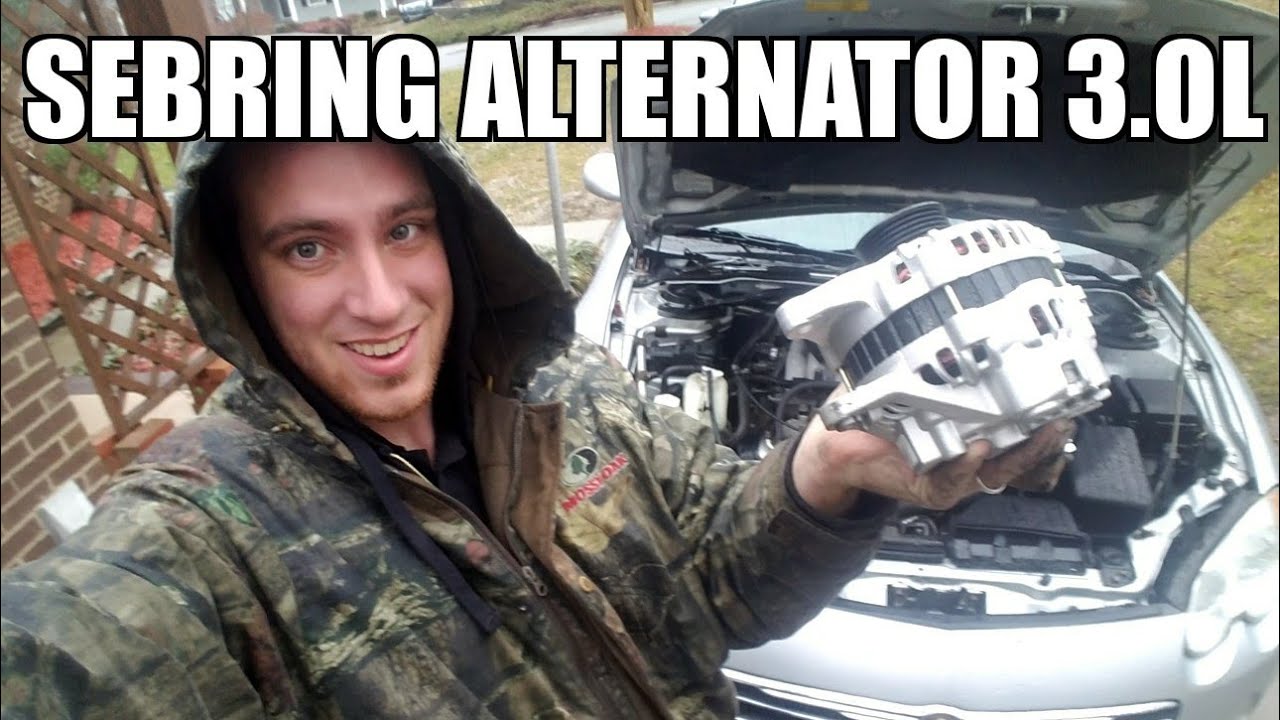 Как заменить генератор Chrysler Sebring 01-06