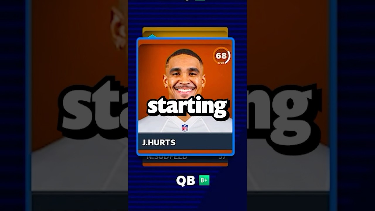 Scoring with Jalen Hurts in Every Madden!
