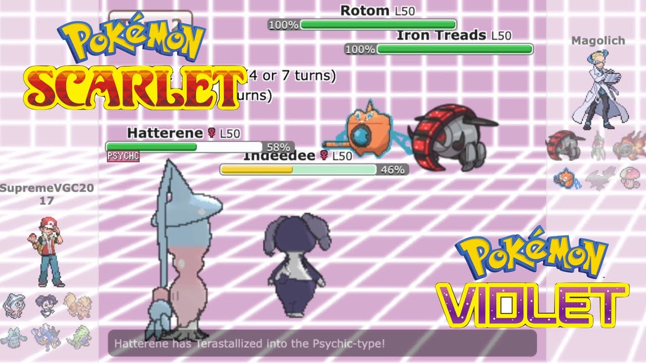 Try Hatterene and Indeedee-F with VGC2023.