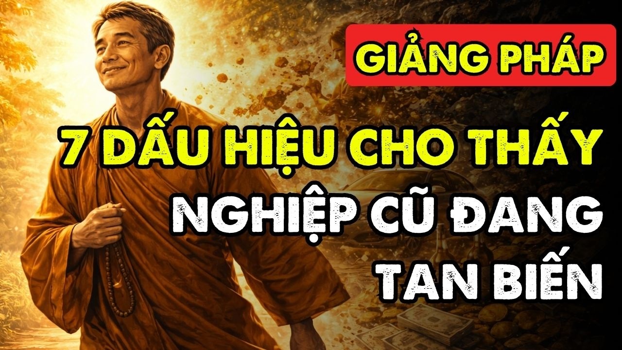 7 DẤU HIỆU cho thấy nghiệp cũ đang dần khép lại. ĐÁNG NGHE
