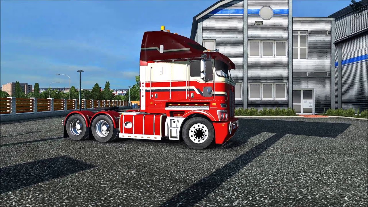 ETS Mods 1.35:  KENWORTH K200 HCC EDIT V14.3 ETS2 // Euro Truck Simulator 2