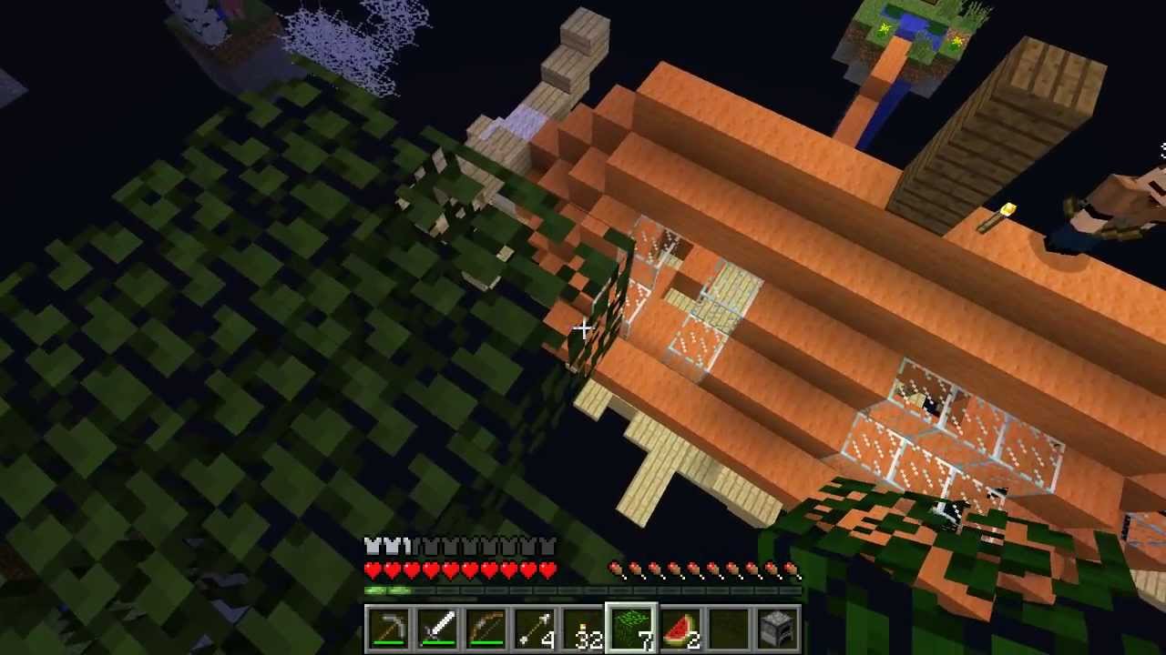 Minecraft AIRBORNE PVP #4 with Vikkstar123 & Friends