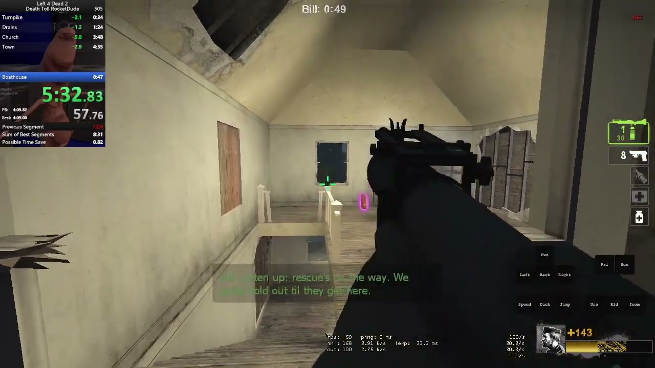 L4D2- Death Toll RocketDude 8:38 (WR)