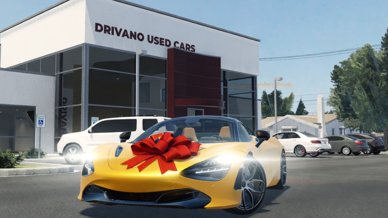 *НОВИНКА* Неудачная покупка автомобиля в Макларене в ролевой игре Roblox 