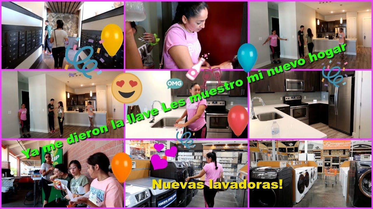 YA LLEGO EL DIA LES MUESTRO MI NUEVO HOGAR 🔑🏠🤩🥳❤️❤️!! JUL-18-2019