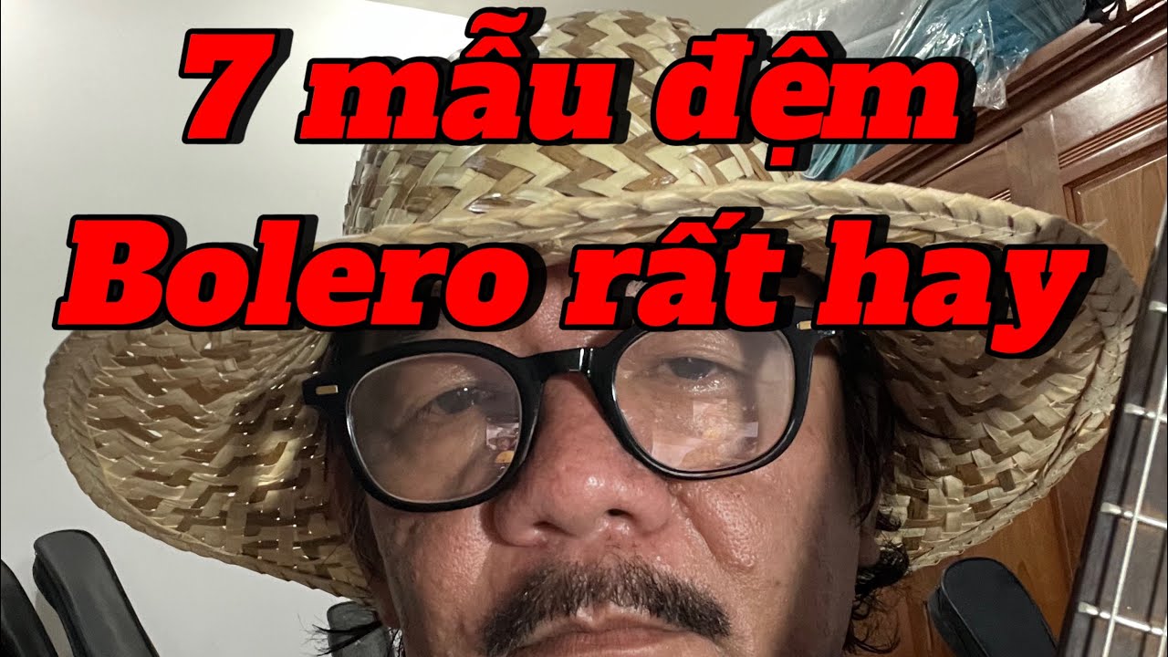 Bảy mẫu đệm điệu Bolero. Rất hay , rất dễ tập. Giúp Anh , em chơi Bolero hay và vững nhịp hơn