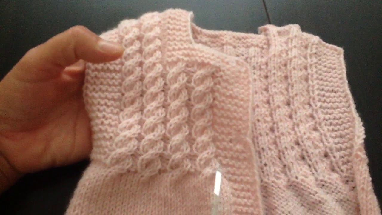 Şiş İle Kolay Bebek Yeleği Yapılışı