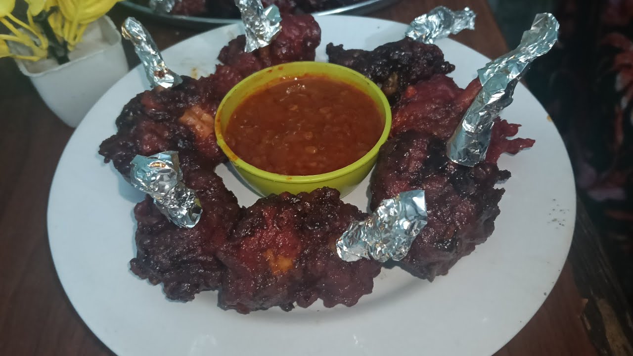 Lollipop Chicken Crispy Chicken Wings Recipe in Urdu Hindi  - ykk