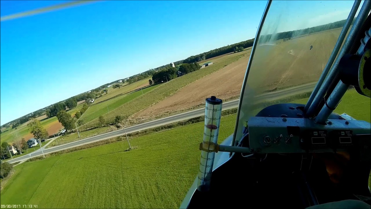 Lazair ultralight..test flying the Honda blockspitter engines and re-drives..