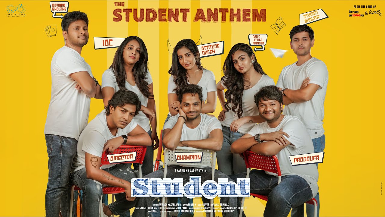 The Student Anthem Lyrical Song || Shanmukh Jaswanth || Infinitum Media